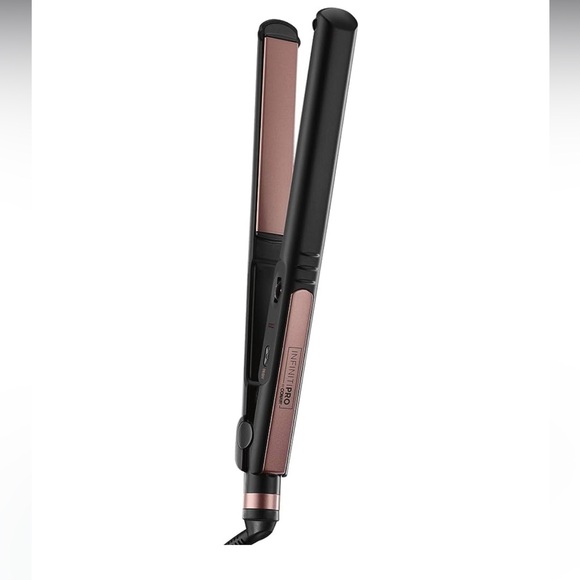 CONAIR INFINITIPRO Rose Gold Ceramic Flat Iron, 1-inch - Picture 2 of 10